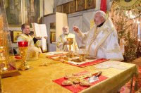 Божественная Литургия в кафедральном соборе Божественная Литургия в кафедральном соборе