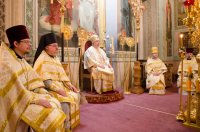 В праздник Рождества Христова Преосвященный Стефан совершил Божественную Литургию в кафедральном соборе города Гомеля В праздник Рождества Христова Преосвященный Стефан совершил Божественную Литургию в кафедральном соборе города Гомеля