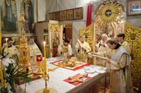 В праздник Рождества Христова Преосвященный Стефан совершил Божественную Литургию в кафедральном соборе города Гомеля В праздник Рождества Христова Преосвященный Стефан совершил Божественную Литургию в кафедральном соборе города Гомеля