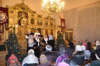 В дни Рождественских святок в Свято-Никольской мужской обители проходит ряд мероприятий