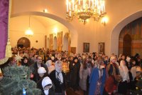 В дни Рождественских святок в Свято-Никольской мужской обители проходит ряд мероприятий