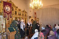 В дни Рождественских святок в Свято-Никольской мужской обители проходит ряд мероприятий