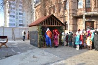 В дни Рождественских святок в Свято-Никольской мужской обители проходит ряд мероприятий