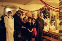 Театрализованное действо с участием новогодних персонажей