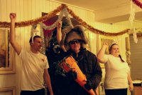 Театрализованное действо с участием новогодних персонажей