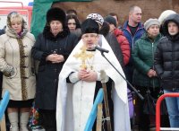 Протоиерей Алексий Пилипенко совершил чин Великого освящения воды на реке Ипуть