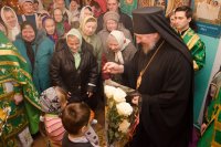 Божественная литургия в день памяти Блаженной Ксении Петербургской