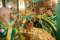 Божественная литургия в день памяти Блаженной Ксении Петербургской