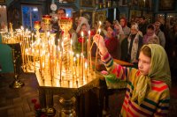 Божественная литургия в день памяти Блаженной Ксении Петербургской