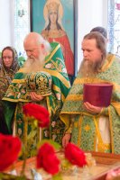 Божественная литургия в день памяти Блаженной Ксении Петербургской