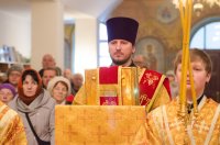 Божественная литургия в день празднования собора новомученников и исповедников Церкви Русской