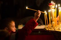 Божественная литургия в день празднования собора новомученников и исповедников Церкви Русской