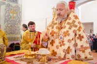 Божественная литургия в день празднования собора новомученников и исповедников Церкви Русской