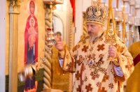 Божественная литургия в день празднования собора новомученников и исповедников Церкви Русской