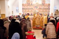 Божественная литургия в день празднования собора новомученников и исповедников Церкви Русской