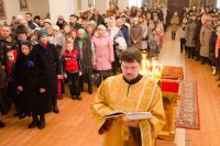 Божественная литургия в день празднования собора новомученников и исповедников Церкви Русской