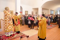 Божественная литургия в день празднования собора новомученников и исповедников Церкви Русской