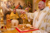 Божественная литургия в день памяти святителя Иоанна Златоуста