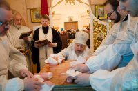 Освящение престола крестильного храма собора апп. Петра и Павла г.Гомеля. Освящение престола крестильного храма собора апп. Петра и Павла г.Гомеля.