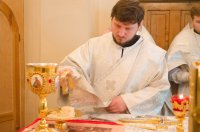 Освящение престола крестильного храма собора апп. Петра и Павла г.Гомеля. Освящение престола крестильного храма собора апп. Петра и Павла г.Гомеля.