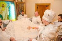 Освящение престола крестильного храма собора апп. Петра и Павла г.Гомеля. Освящение престола крестильного храма собора апп. Петра и Павла г.Гомеля.