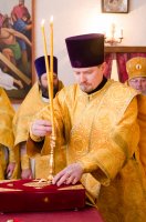 Божественная литургия в день празднования Собора Вселенских учителей и святителей Василия Великого, Григория Богослова и Иоанна Златоуста