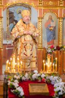 Божественная литургия в день празднования Собора Вселенских учителей и святителей Василия Великого, Григория Богослова и Иоанна Златоуста