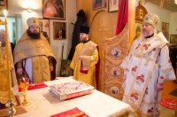 Божественная литургия в Свято-Тихвинском женском монастыре