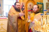 Божественная литургия в Свято-Тихвинском женском монастыре