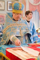 Божественная литургия в день празднования Сретения Господня