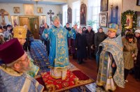 Божественная литургия в день празднования Сретения Господня