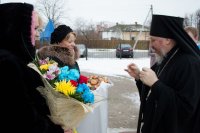 Божественная литургия в день празднования Сретения Господня