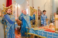 Божественная литургия в день празднования Сретения Господня