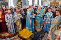 Божественная литургия в день празднования Сретения Господня