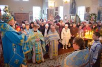 Божественная литургия в день празднования Сретения Господня