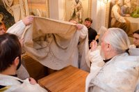 Освящение престола нижнего храма собора апп. Петра и Павла г.Гомеля.