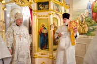 Освящение престола нижнего храма собора апп. Петра и Павла г.Гомеля.