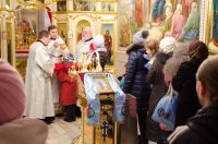 Освящение престола нижнего храма собора апп. Петра и Павла г.Гомеля.