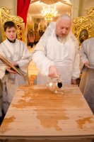 Освящение престола нижнего храма собора апп. Петра и Павла г.Гомеля.