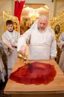 Освящение престола нижнего храма собора апп. Петра и Павла г.Гомеля.