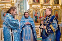Божественная литургия в день памяти преподобного Варсонофия Великого