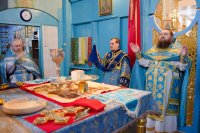 Божественная литургия в день памяти преподобного Варсонофия Великого