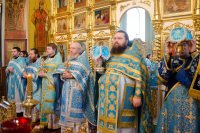 Божественная литургия в день памяти преподобного Варсонофия Великого