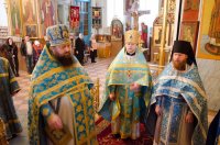 Божественная литургия в день памяти преподобного Варсонофия Великого