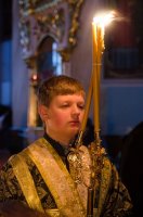 Преосвященнейший Стефан совершил великое повечерие с чтением Великого канона преподобного Андрея Критского