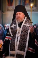 Преосвященнейший Стефан совершил великое повечерие с чтением Великого канона преподобного Андрея Критского