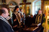 Великое повечерие с чтением Великого канона преподобного Андрея Критского в Свято-Тихвинском женском монастыре г.Гомеля Великое повечерие с чтением Великого канона преподобного Андрея Критского в Свято-Тихвинском женском монастыре г.Гомеля