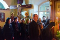 Великое повечерие с чтением Великого канона преподобного Андрея Критского в Свято-Тихвинском женском монастыре г.Гомеля Великое повечерие с чтением Великого канона преподобного Андрея Критского в Свято-Тихвинском женском монастыре г.Гомеля