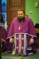 Преосвященнейший Стефан совершил Божественную литургию Преждеосвященных Даров в Свято-Никольском мужском монастыре г.Гомеля