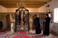 Рабочий визит в храм св.мч. Иоанна Воина г.Жлобина